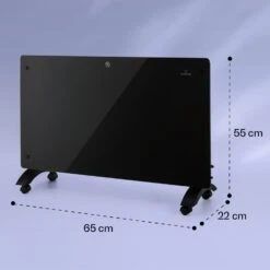 Bansin Crystal Smart Konvektions-Heizgerät 1500W 5 - 50 °C App-Steuerung -Innovation Home Appliances Store 10041209 yy 0008 dimensions