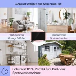 Bansin Crystal Smart Konvektions-Heizgerät 2500W 5 - 50 °C App-Steuerung -Innovation Home Appliances Store 10041211 de 0005 usp
