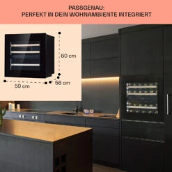 Rhône 25 Duo Weinkühlschrank Kompression 2 Zonen 75 Ltr / 25 Flaschen -Innovation Home Appliances Store 10041239 de 0006 usp