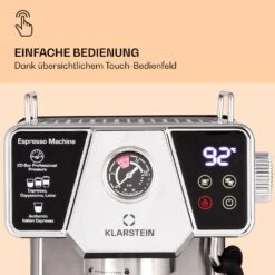 Libeica Espressomaschine 19 Bar Ca. 10 Tassen 1,8 Liter Milchschaum -Innovation Home Appliances Store 10041253 de 0003 logo