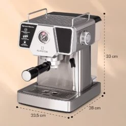 Libeica Espressomaschine 19 Bar Ca. 10 Tassen 1,8 Liter Milchschaum -Innovation Home Appliances Store 10041253 yy 0008 dimensions