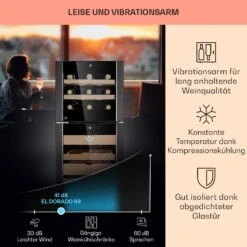El Dorado 89 Humidor & Weinkühlschrank Touch 89L LED -Innovation Home Appliances Store 10041276 de 0003 logo