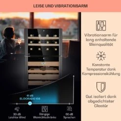 El Dorado 108 Humidor & Weinkühlschrank Touch 108L LED -Innovation Home Appliances Store 10041277 de 0003 logo