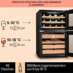 El Dorado 108 Humidor & Weinkühlschrank Touch 108L LED -Innovation Home Appliances Store 10041277 de 0004 logo