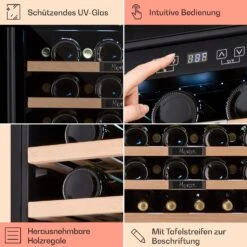 Vinsider 36 Built-In Uno Einbau-Weinkühlschrank 36 Flaschen 92 Ltr Edelstahl -Innovation Home Appliances Store 10041286 de 0005 usp