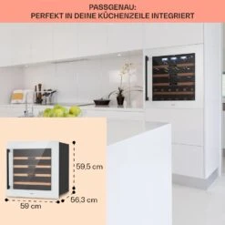 Vinsider 36 Built-In Uno Einbau-Weinkühlschrank 36 Flaschen 92 Ltr Edelstahl -Innovation Home Appliances Store 10041287 de 0006 usp