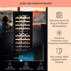 Barossa 73 Duo Weinkühlschrank 2 Zonen 192 Ltr 73 Fl Touch-Display -Innovation Home Appliances Store 10041308 de 0004 logo