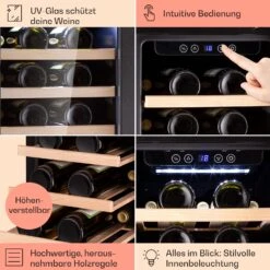 Vinovilla 29 Built-In Weinkühlschrank 81 L / 29 Fl. 1 Zone Glastür Edelstahl -Innovation Home Appliances Store 10041309 de 0005 logo
