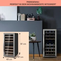Vinamour 33 Duo Weinkühlschrank 2 Zonen 89 L / 33 Flaschen 5-18°C Touch -Innovation Home Appliances Store 10041311 de 0006 logo