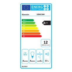 Camila Dunstabzugshaube Einbau 52 Cm 397 M³/h LED Touch Edelstahl -Innovation Home Appliances Store 10041344 energy label