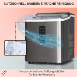 Albaron Supreme Eiswürfelmaschine Bullet 12kg/24h 1,5 Ltr Edelstahl 11 Albaron Supreme Eiswürfelmaschine Bullet 12kg/24h 1,5 Ltr Edelstahl -Innovation Home Appliances Store 10041360 de 0005 logo