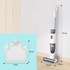 Caswell Nass-/Trockensauger Kabellos Akkubetrieben LED-Display -Innovation Home Appliances Store 10041366 yy 0008 usp