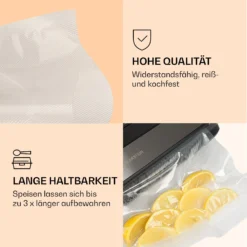 Forli Vakuumierbeutel 2 Rollen Je 28 X 300 Cm Widerstandsfähig Reißfest Kochfest -Innovation Home Appliances Store 10041375 de 0003 logo