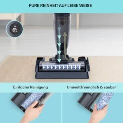 Caswell Plus Nass-/Trockensauger Kabellos Akkubetrieben LED-Display -Innovation Home Appliances Store 10041383 de 0003 usp