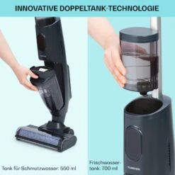 Caswell Plus Nass-/Trockensauger Kabellos Akkubetrieben LED-Display -Innovation Home Appliances Store 10041383 de 0007 usp