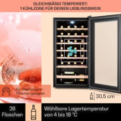 Barossa 29 Uno Weinkühlschrank 1 Zone 88 Ltr / 28 Fl Touch-Display -Innovation Home Appliances Store 10041397 de 0003 usp