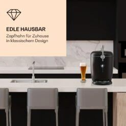 Passau Bierzapfanlage 6 L Universalfässer Druckluftpumpe 3 - 12 °C 65 W -Innovation Home Appliances Store 10041520 de 0005 logo