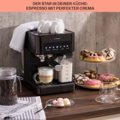 Arabica Comfort Espressomaschine 1350W 20 Bar 1,8l Touch-Bedienfeld 11 Arabica Comfort Espressomaschine 1350W 20 Bar 1,8l Touch-Bedienfeld -Innovation Home Appliances Store 10041523 de 0004 usp