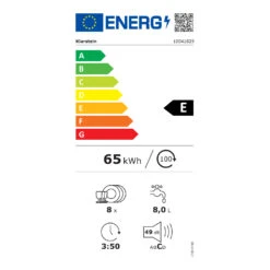 Havasia UV 8 Geschirrspüler UV-Licht Freistehend / Einbau 1620W -Innovation Home Appliances Store 10041829 energy label