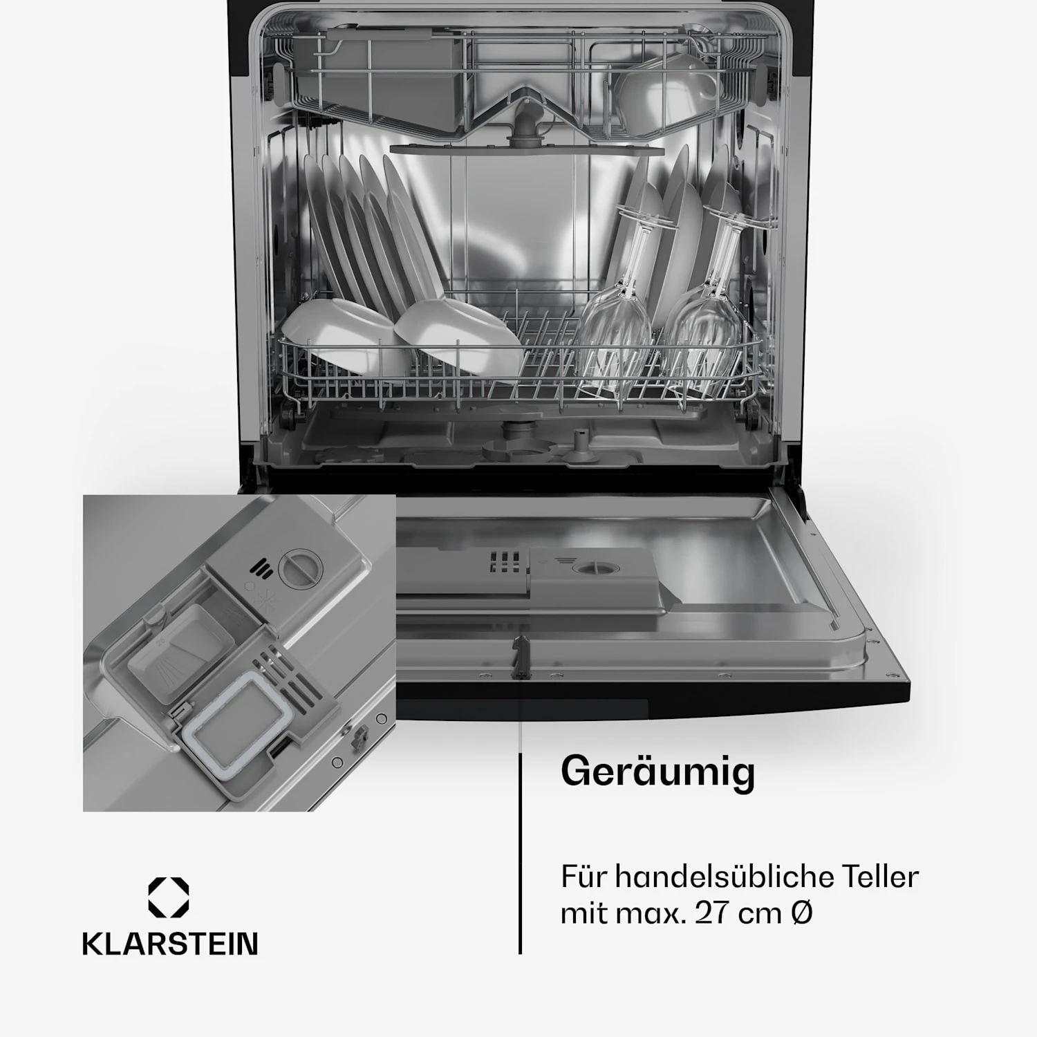 Havasia UV 8 Neo Tischgeschirrspüler UV-Licht Freistehend / Einbau 1380W 6 Havasia UV 8 Neo Tischgeschirrspüler UV-Licht Freistehend / Einbau 1380W – Bild 6