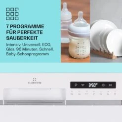 Amazonia 6 Smart Geschirrspüler App-Steuerung Freistehend 1380W 9 Amazonia 6 Smart Geschirrspüler App-Steuerung Freistehend 1380W -Innovation Home Appliances Store 10041885 de 0003 usp