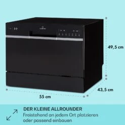 Amazonia 6 Smart Geschirrspüler App-Steuerung Freistehend 1380W -Innovation Home Appliances Store 10041886 de 0005 usp