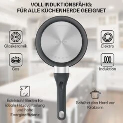 Noto Endurance Kasserolle Ø16cm Geschmiedetes Aluminium Induktion Antihaft -Innovation Home Appliances Store 10045005 de 0004 usp