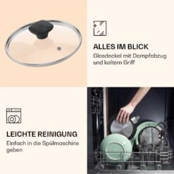 Noto Endurance Kochtopf-Set 4 Töpfe Geschmiedetes Aluminium Induktion PTFE-Antihaftbeschichtung -Innovation Home Appliances Store 10045009 de 0006 usp