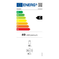 Happy Hour 45 Mini-Kühlschrank Minibar Getränkekühlschrank 45 L 26 DB -Innovation Home Appliances Store 10045048 energy label
