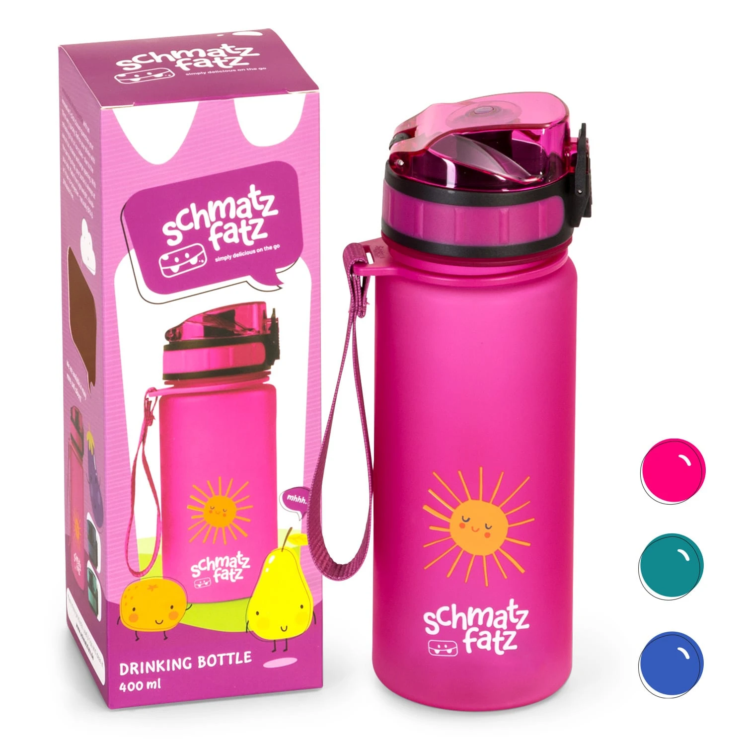 Wakaba Trinkflasche 400 Ml Tritan BPA-frei 1 Wakaba Trinkflasche 400 Ml Tritan BPA-frei