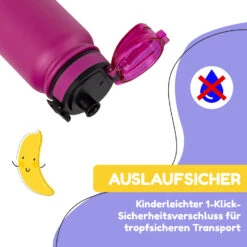 Wakaba Thermosflasche 550 Ml Edelstahl Tritan BPA-frei -Innovation Home Appliances Store 10045264 de 0003 usp