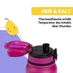 Wakaba Thermosflasche 550 Ml Edelstahl Tritan BPA-frei -Innovation Home Appliances Store 10045264 de 0005 usp