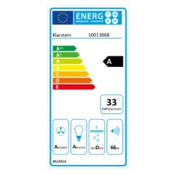 RGL60WH Abzugshaube Mit Aktivkohlefilter -Innovation Home Appliances Store 60001859 energy label