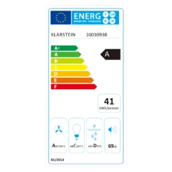 Kronleuchter Dunstabzugshaube Umluftset Aktivkohlefilter Schwarz -Innovation Home Appliances Store 60002229 energy label