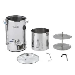 Mundschenk + Eintauchkühler Bierbrauanlage 2500W 30l 304 Edelstahl -Innovation Home Appliances Store 60002275 yy 0005 titel shop Klarstein Mundschenk Maischekessel Bierbrauanlage