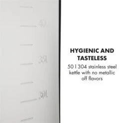 Mundschenk XXL + Eintauchkühler Bierbrauanlage 3000W 50l 304 Edelstahl -Innovation Home Appliances Store 60002276 yy 0005 logo Klarstein Mundschenk XXL Maischekessel Edelstahl