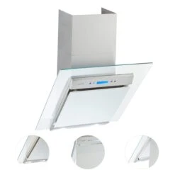 Skycook Dunstabzugshaube Umluftset 60cm 640m³/h Glas Edelstahl -Innovation Home Appliances Store 60002313 yy 0006 detail cooker hood 60 cm