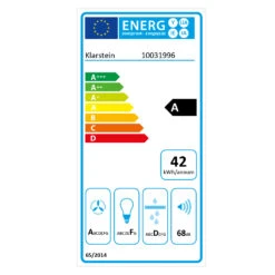 Remy Dunstabzugshaube Umluftset 90cm 230W 620m³/h Schwarz 21 Remy Dunstabzugshaube Umluftset 90cm 230W 620m³/h Schwarz -Innovation Home Appliances Store 60002322 energy label