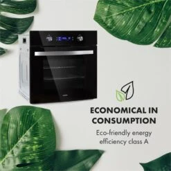 Gusteau Delicatessa Einbau-Ofen-Set Induktion 7000W Schwarz Edelstahl -Innovation Home Appliances Store 60002594 yy 0006 logo Klarstein Gusteau Elektrischer Einbaubackofen schwarz