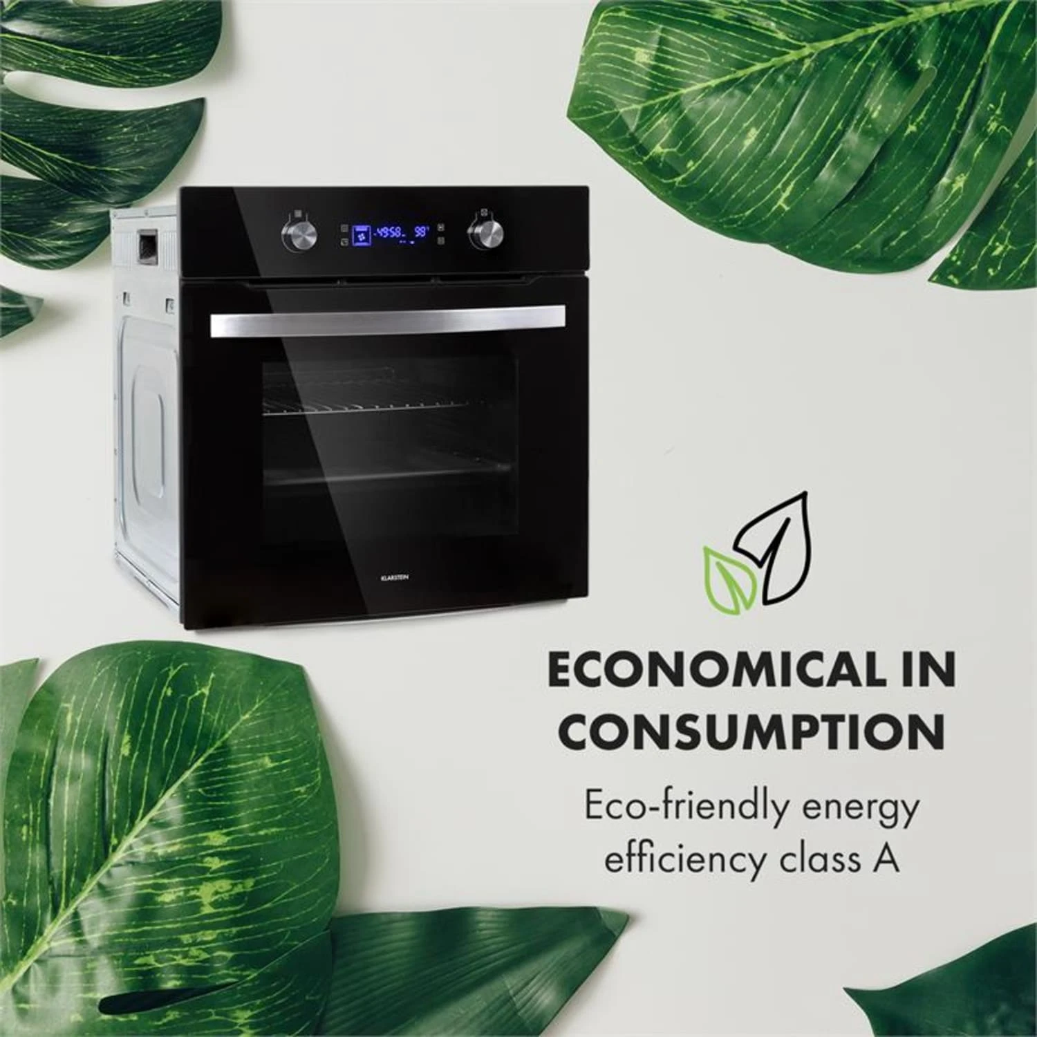 Gusteau Hektor Einbau-Set Backofen + Unterbau-Haube Schwarz Edelstahl 5 Gusteau Hektor Einbau-Set Backofen + Unterbau-Haube Schwarz Edelstahl – Bild 5