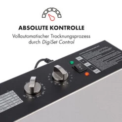 Master Jerky 16 Dörrautomat + Fleischhaken Set 1500W 40-90 °C 15h-Timer Edelstahl Silber -Innovation Home Appliances Store 60002668 de 0004 logo