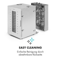 Master Jerky 16 Dörrautomat + Fleischhaken Set 1500W 40-90 °C 15h-Timer Edelstahl Silber -Innovation Home Appliances Store 60002668 de 0008 logo