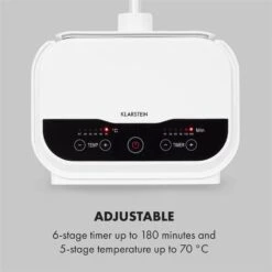 ShirtButler Pro Automatisches Trocknersystem Hemd & Hose 1200 W 2-in-1 70 °C Timer Weiß -Innovation Home Appliances Store 60002669 yy 0006 logo Klarstein ShirtButler Pro Trocknersystem weiss