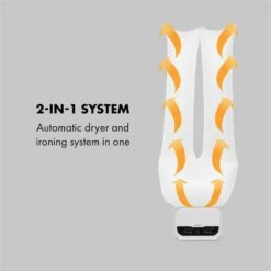 ShirtButler Pro Automatisches Trocknersystem Hemd / Hose / Schuhe 1200W 2-in-1 70°C Timer Weiß -Innovation Home Appliances Store 60002670 yy 0003 logo Klarstein ShirtButler Pro Trocknersystem weiss