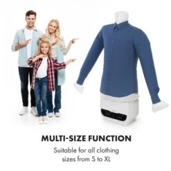ShirtButler Pro Automatisches Trocknersystem Hemd / Hose / Schuhe 1200W 2-in-1 70°C Timer Weiß -Innovation Home Appliances Store 60002670 yy 0006 logo Klarstein ShirtButler Pro Ersatz Shirt