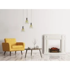 Lausanne Frame Kamingehäuse + Kamini Kamineinsatz MDF Klassisches Design -Innovation Home Appliances Store 60002702 yy 0003 logo Klarstein Lausanne Frame Gehaeuse Kamini